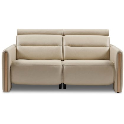 Emily 2 Seater wood arm