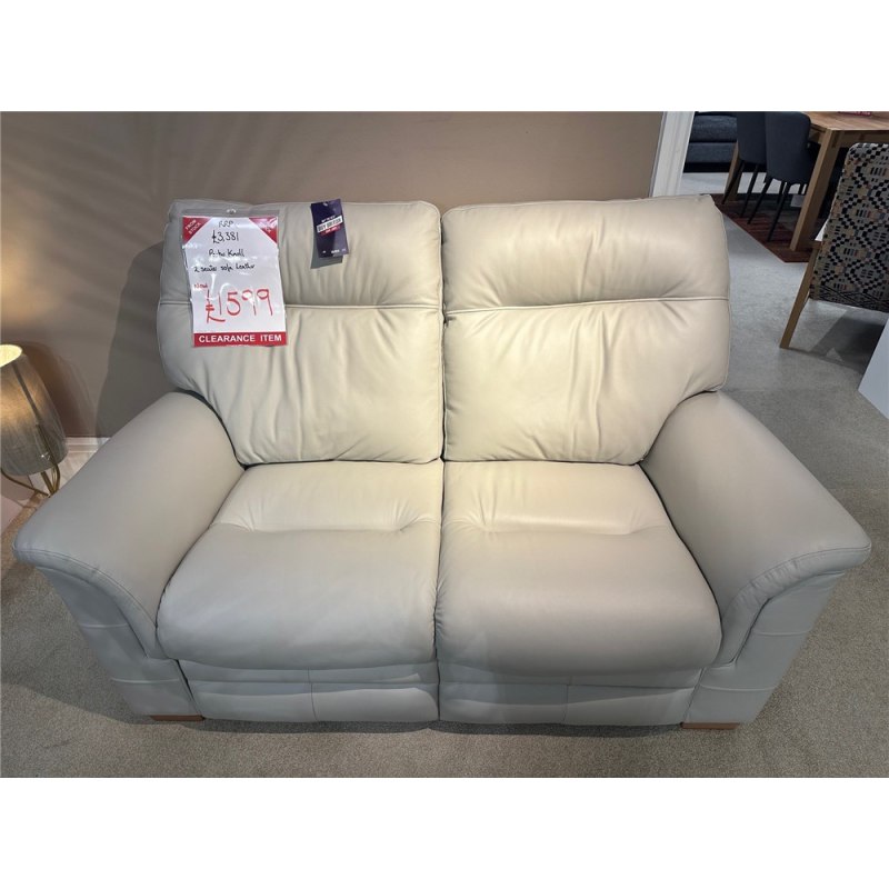 Clearance - Living Parker Knoll 2 Seater Sofa Leather Clearance - Living Parker Knoll 2 Seater Sofa Leather