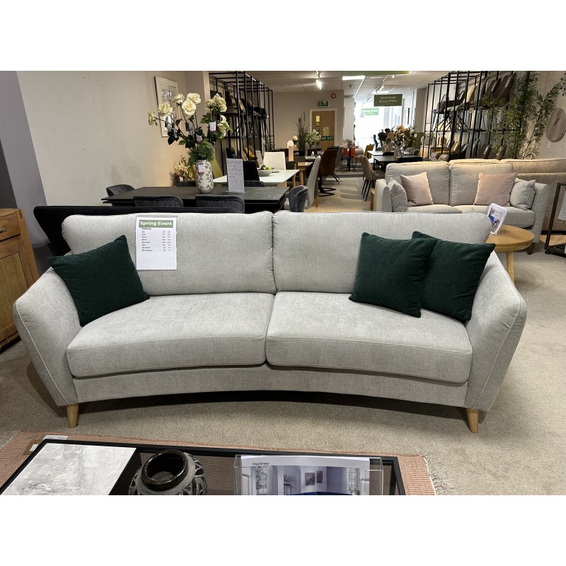 Clearance - Hackney 3 Seater Curved Sofa Clearance - Hackney 3 Seater Curved Sofa