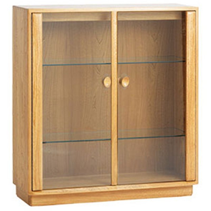Ercol Windsor Dining Small Display Cabinet Ercol Windsor Dining Small Display Cabinet