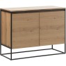 Remi Natural Oak Sideboard 2 Section Remi Natural Oak Sideboard 2 Section