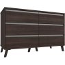 Trotton 3 Drawer Double Chest Trotton 3 Drawer Double Chest
