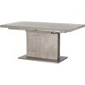 Petra Dining 160cm Concrete Extending Dining Table