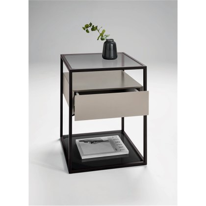 Tribeca Lamp Table with Drawer