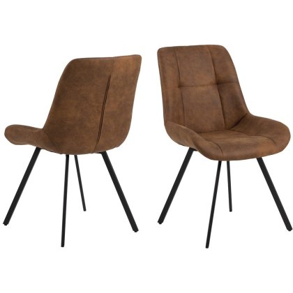 Contemporary Dining Waylor Dining Chair Camel