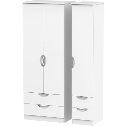 Galahad Tall Triple 2 Drawer + Drawer Robe Galahad Tall Triple 2 Drawer + Drawer Robe