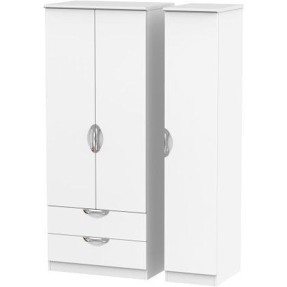Galahad Triple 2 Drawer Robe Galahad Triple 2 Drawer Robe