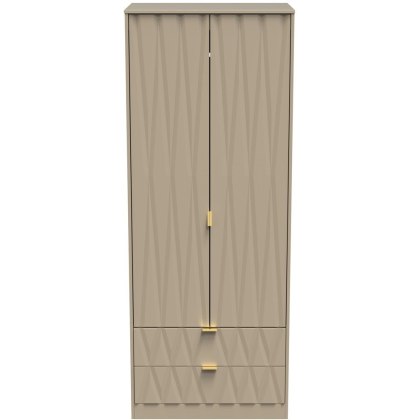 Percival 2 Drawer Wardrobe