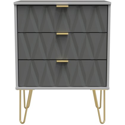 Percival 3 Drawer Midi Chest Percival 3 Drawer Midi Chest