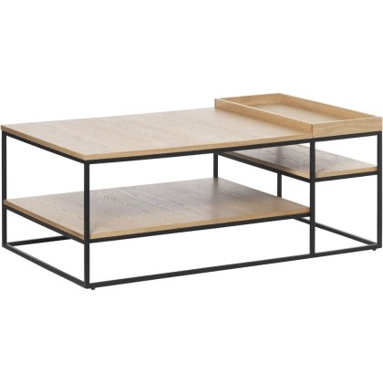 Remi Natural Oak Coffee Table 70x120cm