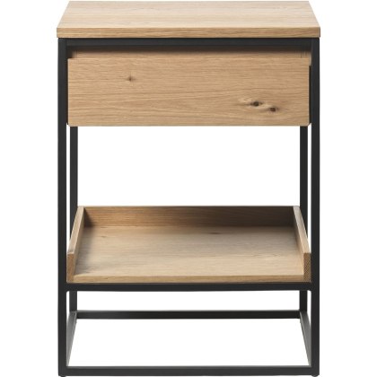 Remi Natural Oak Lamp Table