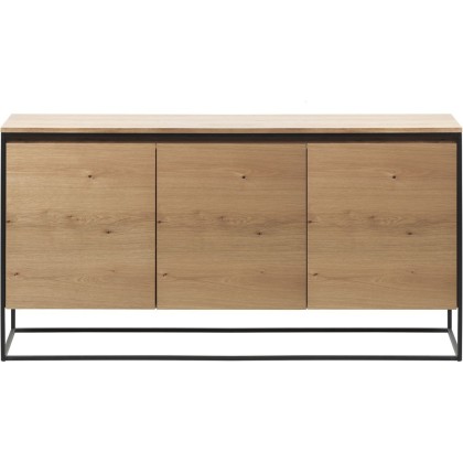 Remi Natural Oak Sideboard 3 Section