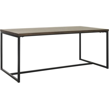 Remi Smoked Oak Dining Table 180x90cm
