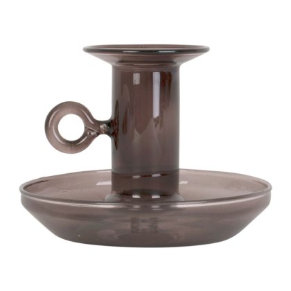 Present Time Home Decor Candle Holder Classic Light Chocolate