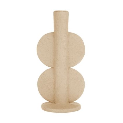Present Time Home Decor Candle Holder Double Bubble Sand