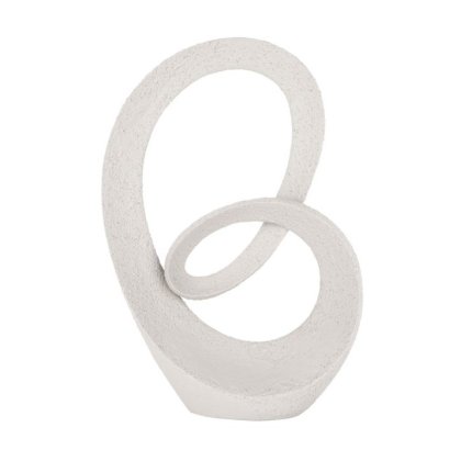 Present Time Home Decor Statue Abstract Art Endless ivory