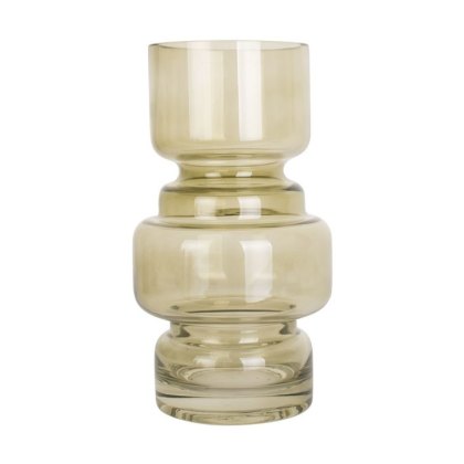 Present Time Home Decor Vase Courtly Medium Moss green Present Time Home Decor Vase Courtly Medium Moss green