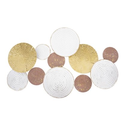 Present Time Home Decor Wall Art Circles Large Multicolour Present Time Home Decor Wall Art Circles Large Multicolour