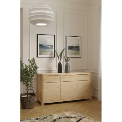 Malmo 3 Door Sideboard