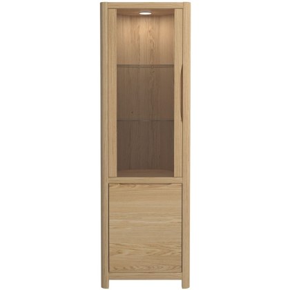 Malmo Corner Display Cabinet Malmo Corner Display Cabinet