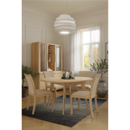 Malmo Small Round Extending Table