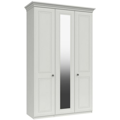 Halnaker Tall 3 Door Robe with Mirror - (FLAT PACK) requires assembly