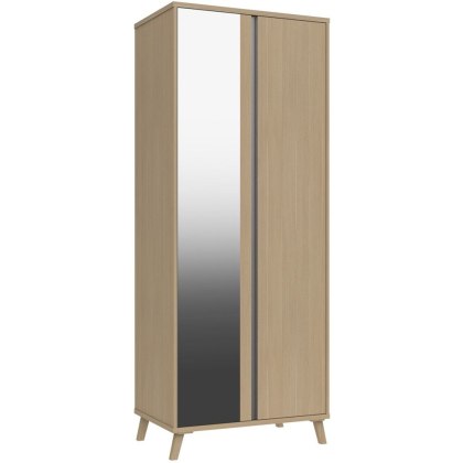 Trotton 2 Door Robe with Mirror