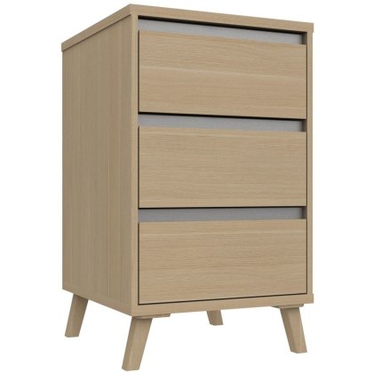 Trotton 3 Drawer Bedside Chest