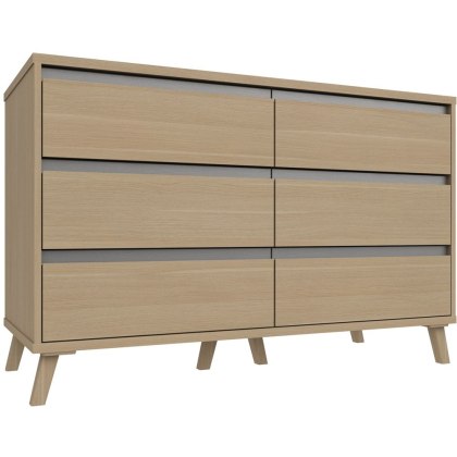 Trotton 3 Drawer Double Chest