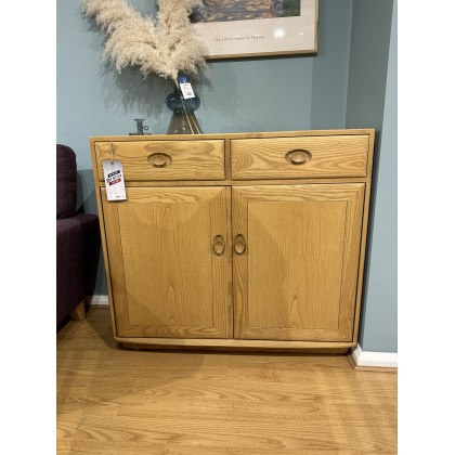 Clearance - Ercol Windsor 2 Door High Sideboard