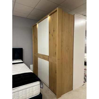 Clearance - Disselkamp Minto 4 Drawer Robe with 2 Drawer Unit, Spotlights, Cornice & Frame Clearance - Disselkamp Minto 4 Drawer Robe with 2 Drawer Unit, Spotlights, Cornice & Frame