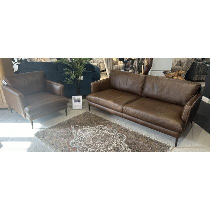 Clearance - Rimini Leather Sofa & Chair Clearance - Rimini Leather Sofa & Chair