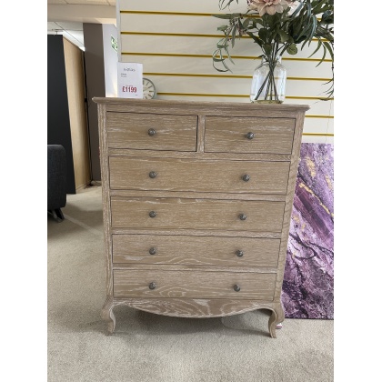 Clearance - Antoinette 4+2 Drawer Chest Clearance - Antoinette 4+2 Drawer Chest