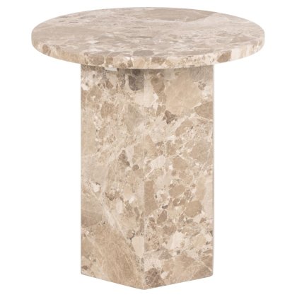 Naxos Round Side Table 50x50x50
