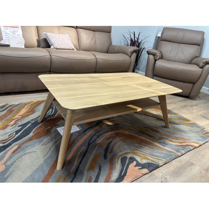Clearance - Bell & Stoccero Maggiore Coffee Table with Shelf Clearance - Bell & Stoccero Maggiore Coffee Table with Shelf