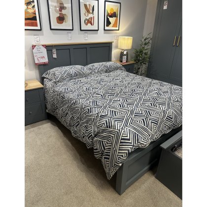 Clearance - King Size Panel Bed
