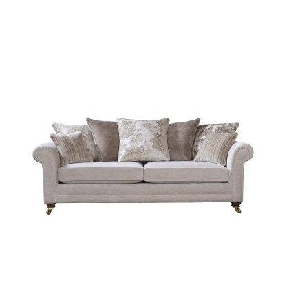 Charlie 3 Seater Sofa - Pillow Back