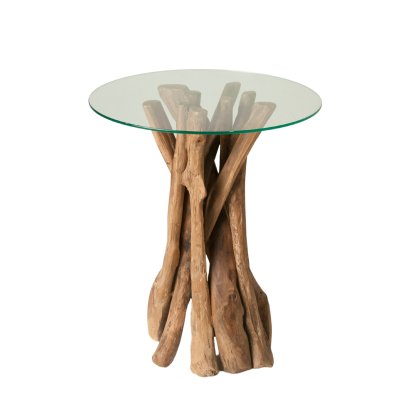 Woodland Round Lamp Table