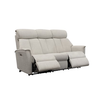 Kelson 3 Seater Electric Recliner DBL with Headrest, Lumbar and USB Kelson 3 Seater Electric Recliner DBL with Headrest, Lumbar and USB