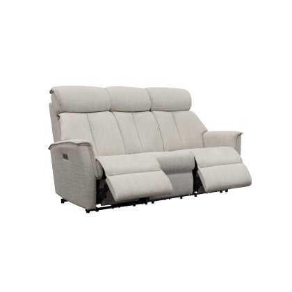 Kelson 3 Seater Electric Recliner DBL with USB Kelson 3 Seater Electric Recliner DBL with USB