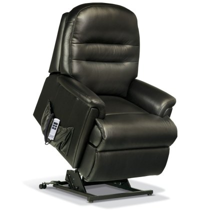 Keswick Leather Petite 1-motor Electric Riser Recliner Keswick Leather Petite 1-motor Electric Riser Recliner