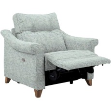 Riley (Fabric) Armchair Electric Recliner with USB