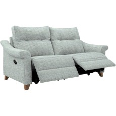 Riley (Fabric) Large Sofa Man Rec DBL