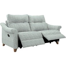 Riley (Fabric) Small Sofa Man Rec DBL