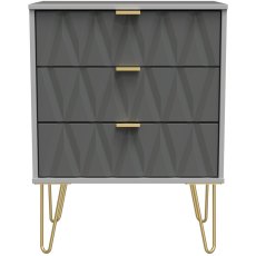 Percival 3 Drawer Midi Chest Percival 3 Drawer Midi Chest