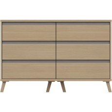 Trotton 3 Drawer Double Chest