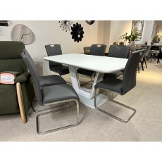 Clearance - Larnaca Extending Dining Table and 6 Chairs