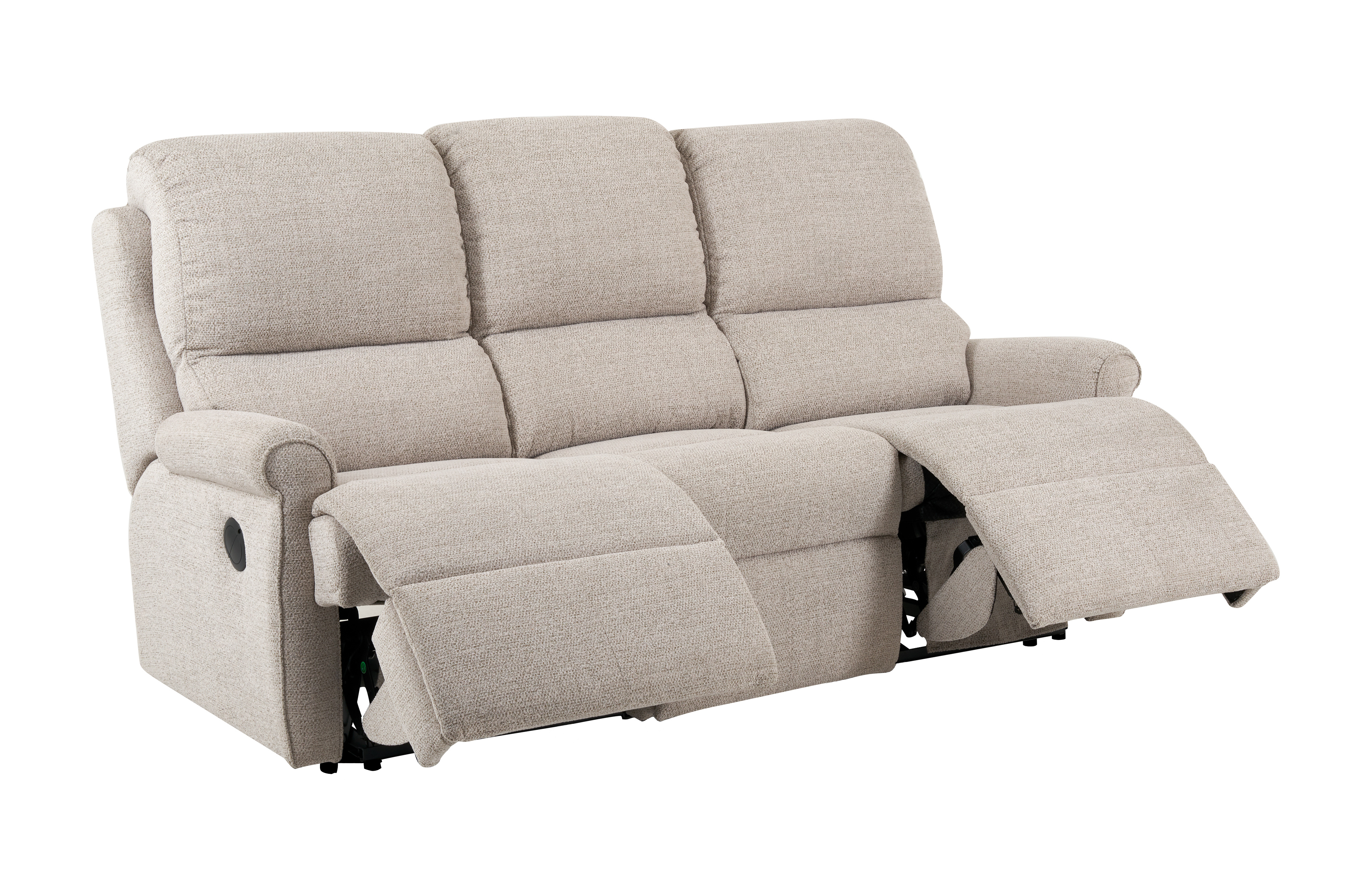 Lingfield 3 Seater Electric Recliner Sofa DBL