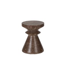 Arezzo Chess Lamp Table Brown