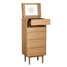 G Plan Winchester 5 Drawer Tall Chest with Mirror G Plan Winchester 5 Drawer Tall Chest with Mirror